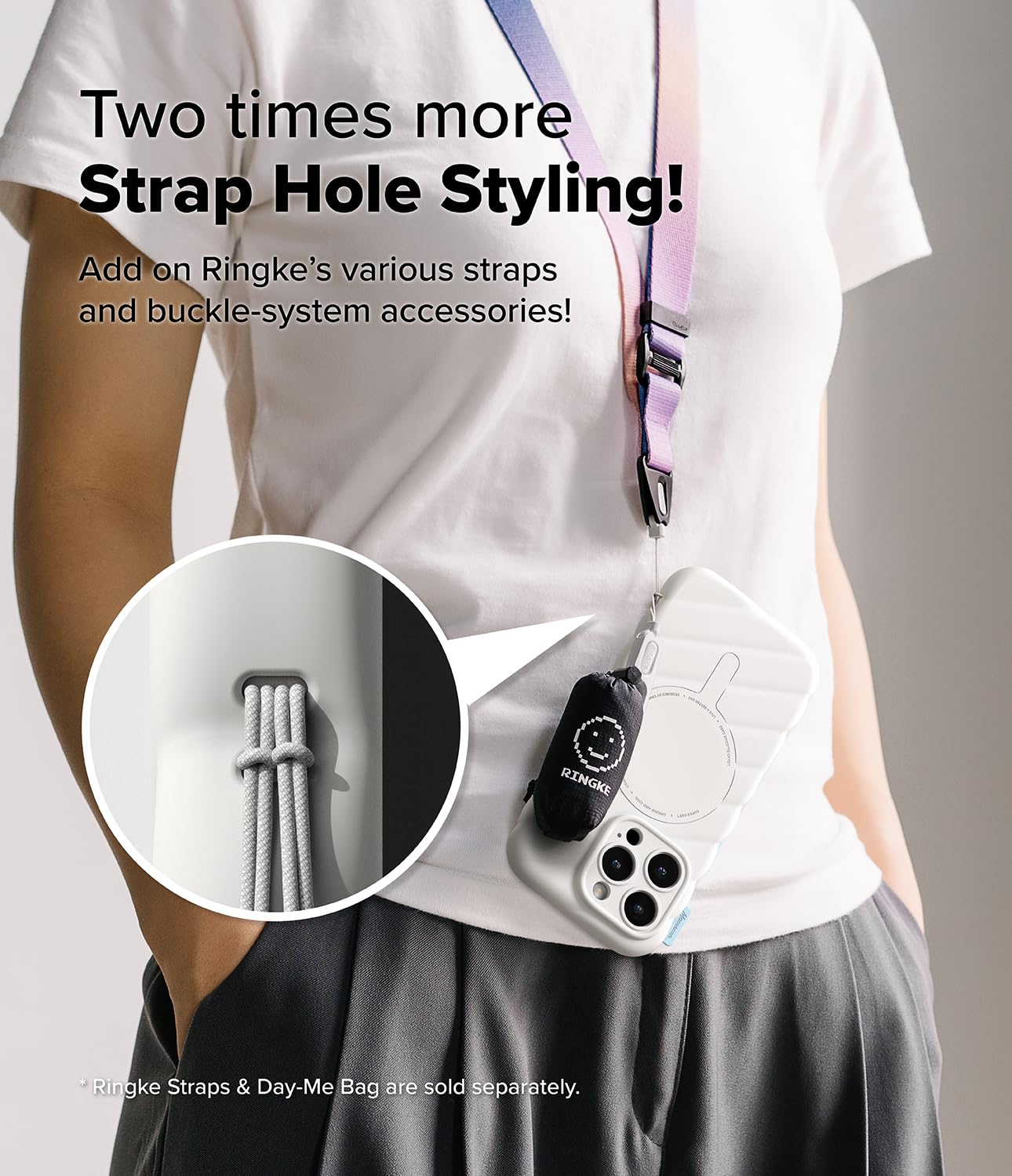 Ringke Macaron Silicone Magnetic [Compatible with MagSafe] Designed for iPhone 16 Pro Case, Soft Durable Liquid Silicone Shockproof Cover with Anti-Scratch Microfiber Lining - White - Image 8